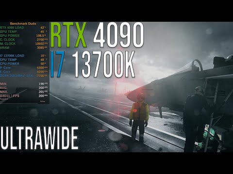 Battlefield 3 | Jet Mission | RTX 4090 + I7 13700K | Ultra Settings | Ultrawide 3440x1440