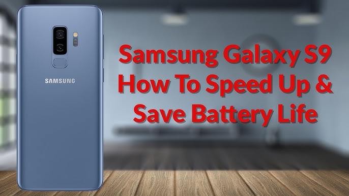 Ways Stop Galaxy S9 Battery - YouTube