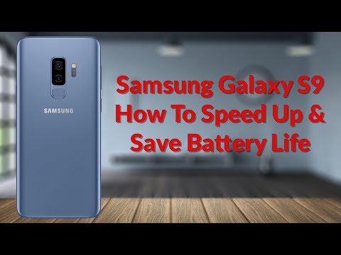 Samsung Galaxy S9 How To Speed Up & Save Battery Life - YouTube Tech Guy