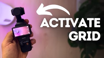 How to Activate Grid Lines on DJI Osmo Pocket 3?