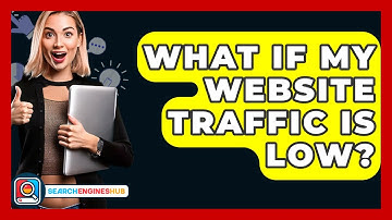 What If My Website Traffic Is Low? - SearchEnginesHub.com