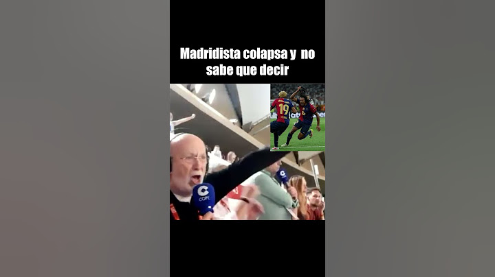 MANOLO LAMA REACCIONA AL GOL DE KOUNDÉ | Final Copa del Rey