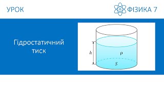 картинка: Фізика 7. Урок - Гідростатичний тиск. Презентація для 7 класу