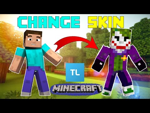How To Change Skin In Minecraft | T Launcher | Minecraft Hindi