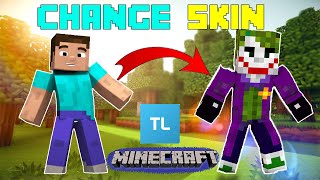 How To Change Skin In Minecraft | T Launcher | Minecraft Hindi