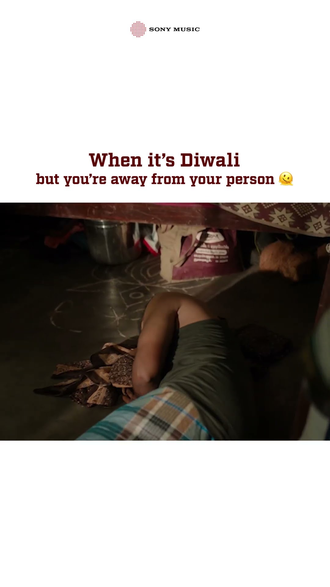 When it’s Diwali but you’re away from your person ?