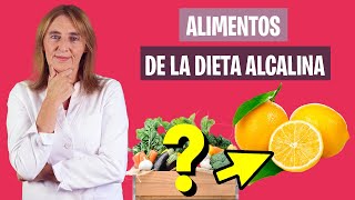 ALIMENTOS ÁCIDOS y ALCALINOS en dieta alcalinizante | La dieta alcalina | Nutrición y Dietética