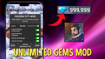 Get Free Gems Fast Frozen City Hack for iOS and Android Tutorial MOD