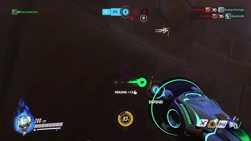 Overwatch: Lúcio Wall Ride Escape!