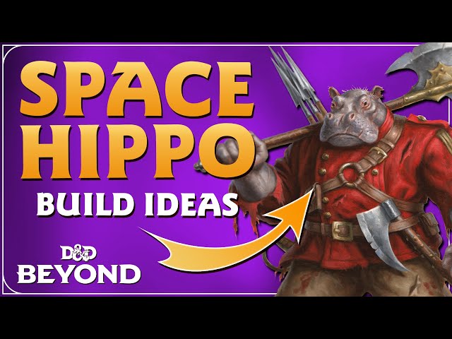 Giffs are Hippos with guns in Dnd 5e! - Advanced guide to Giff 