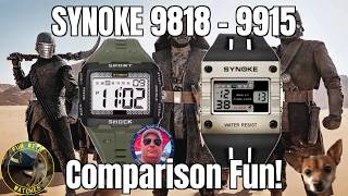 Synoke 9818 vs 9915 Digital Watch Comparison Fun!