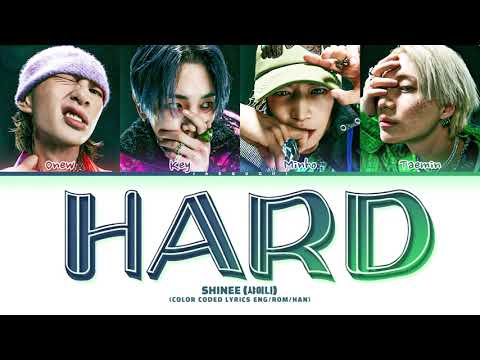 SHINee HARD Lyrics  HARD  Color Coded Lyrics