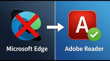 Open PDF Files with Adobe Reader NOT Microsoft Edge | Change Default PDF Viewer