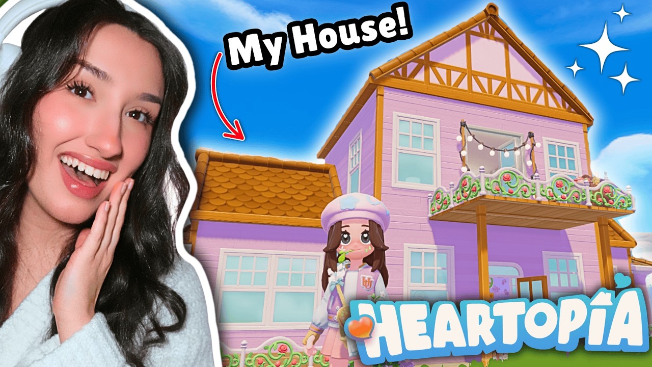 building my DREAM HOME in Heartopia
