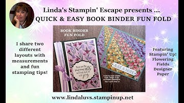 Quick & Easy Book Binder Fun Fold Cards