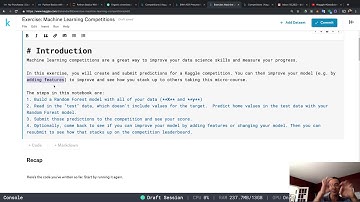 #kaggle #DataScience Machine Learning MicroCourse Part 7 on Kaggle