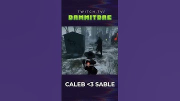 Caleb Loves Sable 🖤🤠 #dbd #deadbydaylight #deadbydaylightsurvivor #sableward #funny #fyp #gaming