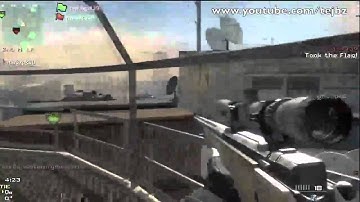 Modern Warfare 3 - Quickscoping Sniping Gameplay - Dome L118A Extended Mags