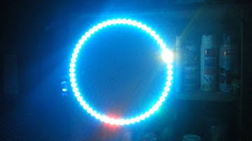 Arduino RGB LED wall clock