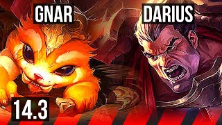 GNAR vs DARIUS (TOP) | 4/1/2 | BR Master | 14.3