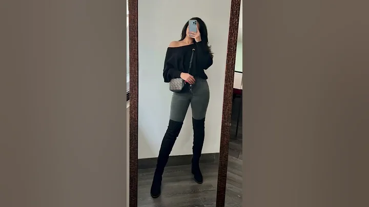 5 ways to style thigh high boots! 💖 #shorts #shortvideo #boots #fashion #fashioninspo