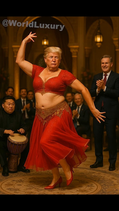 'If Trump Was a Belly Dancer 💃🇺🇸🔥' 😂 parody