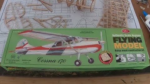 Guillows Cessna 170 RC Conversion Pt. 1