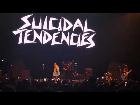 Cyco Miko goes down as he sings You Can’t Bring Me Down Suicidal Tendencies Ontario CA 9/24/23