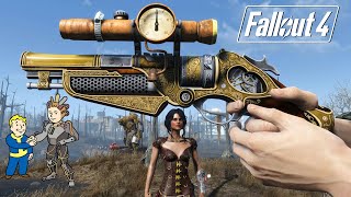 Мульт Fallout 4 Стимпанк Револьвер Броня