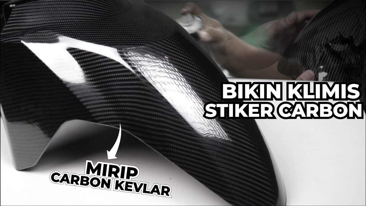 INI CARA CLEAR STIKER CARBON❗