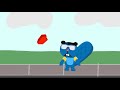 Happy Tree Friends Short animation Brick flys at Sam