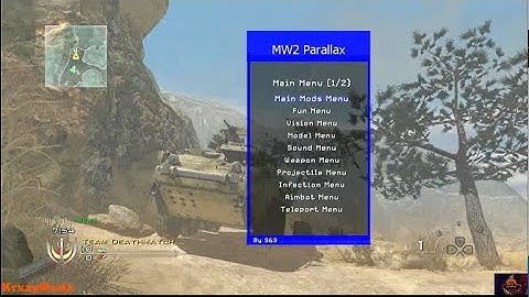 MW2 Free ALL CLIENT HOST SPRX MOD MENU Parallax Remastered (BOTS, UNFAIR AIMBOT, CLIENT STATS)
