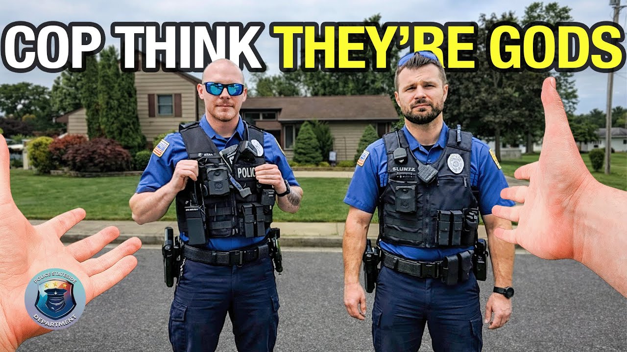 Шокирующе! Как самодовольные и глупые полицейские попались на удочку после отказа предъявить удос...