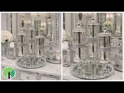 DIY Dollar Tree Glam Apothecary Jars
