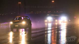 ***not for broadcast*** contact brett adair with live storms media to
license. brett@livestormsnow.com at around 7pm a semi truck was blown
over by what law ...