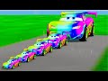 Big &amp; Small Telegram  @mCqueen_drive Vs Thomas Train The Tank Engine Vs Portal Vs Cars_Beamng.drive