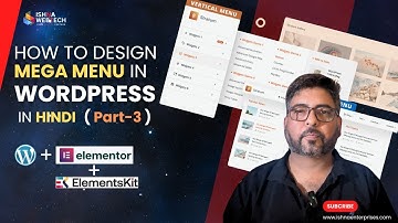 How to Create Mega Menu Free in WordPress | WordPress Tutorial In Hindi