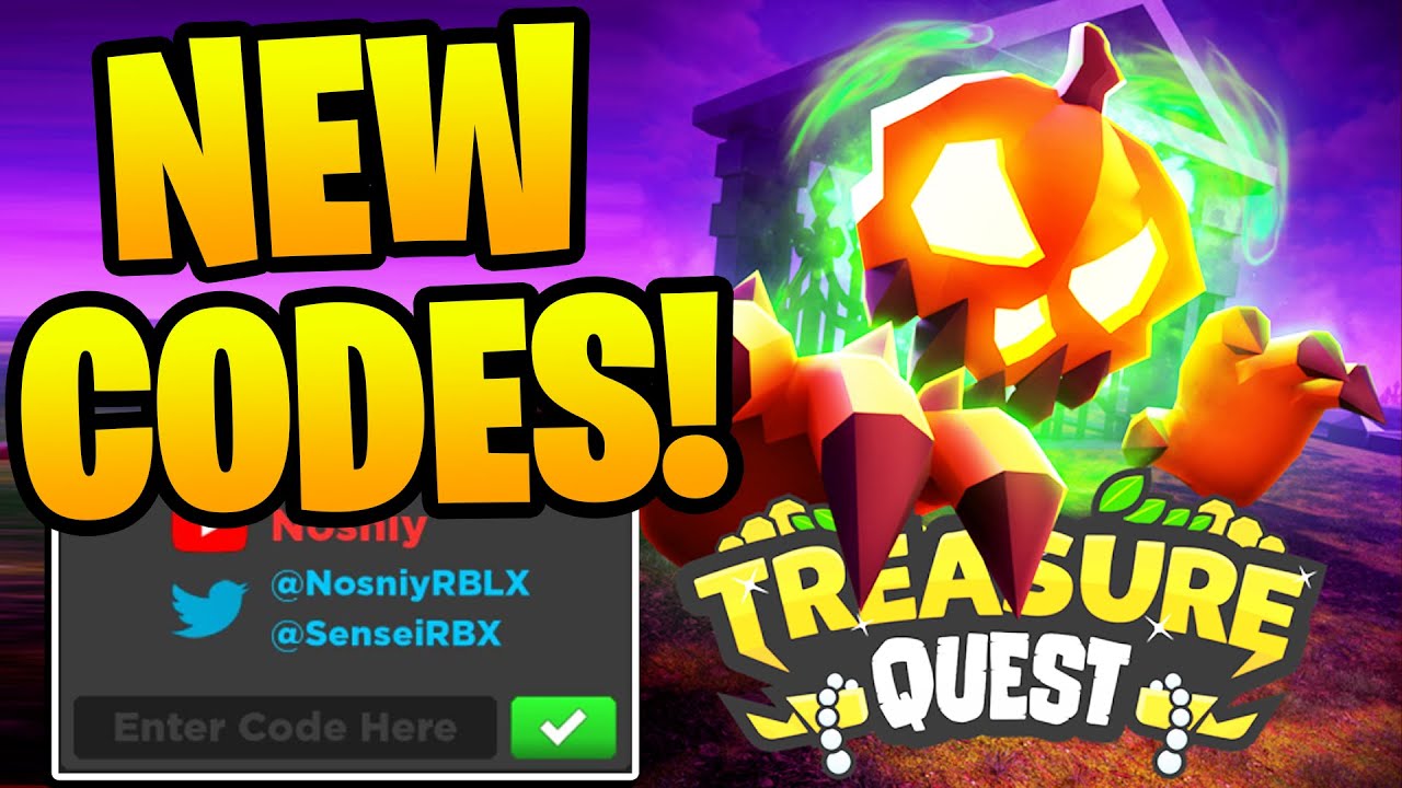 All Treasure Quest Codes in Roblox (December 2023)