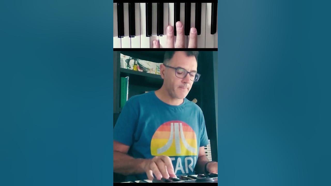 Keyboard Tutorial 'Call Me' Blondie #callme #blondie #tutorial #keyboardcover #synth  #keyboards