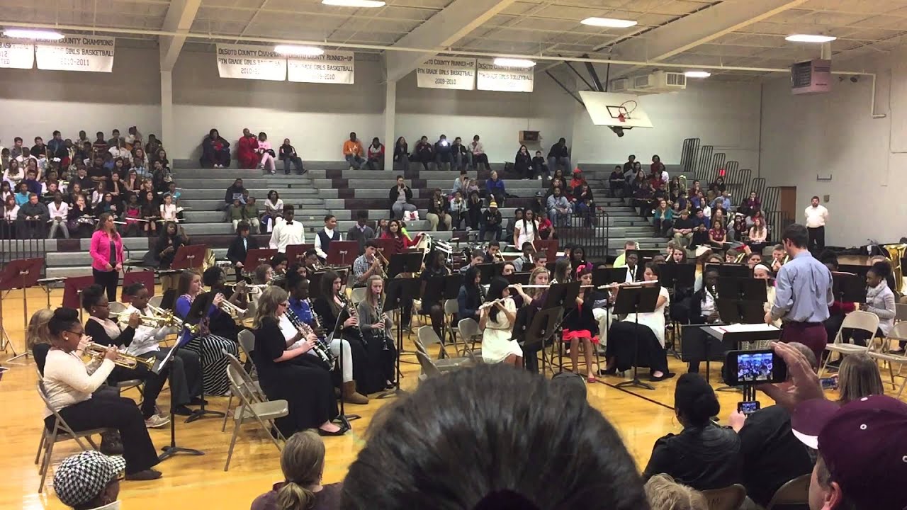 HORN LAKE MIDDLE SCHOOL BAND 7TH GRADE CHRISTMAS CONCERT 12/18/14 YouTube