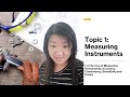 [DLP] [Science F1] Chapter 1.4 (A) Measuring Instruments #KSSM #PT3