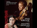 Il violinista sergej krylov e la pianista alexandra dovgan in concerto a laquila il 22 ott 23