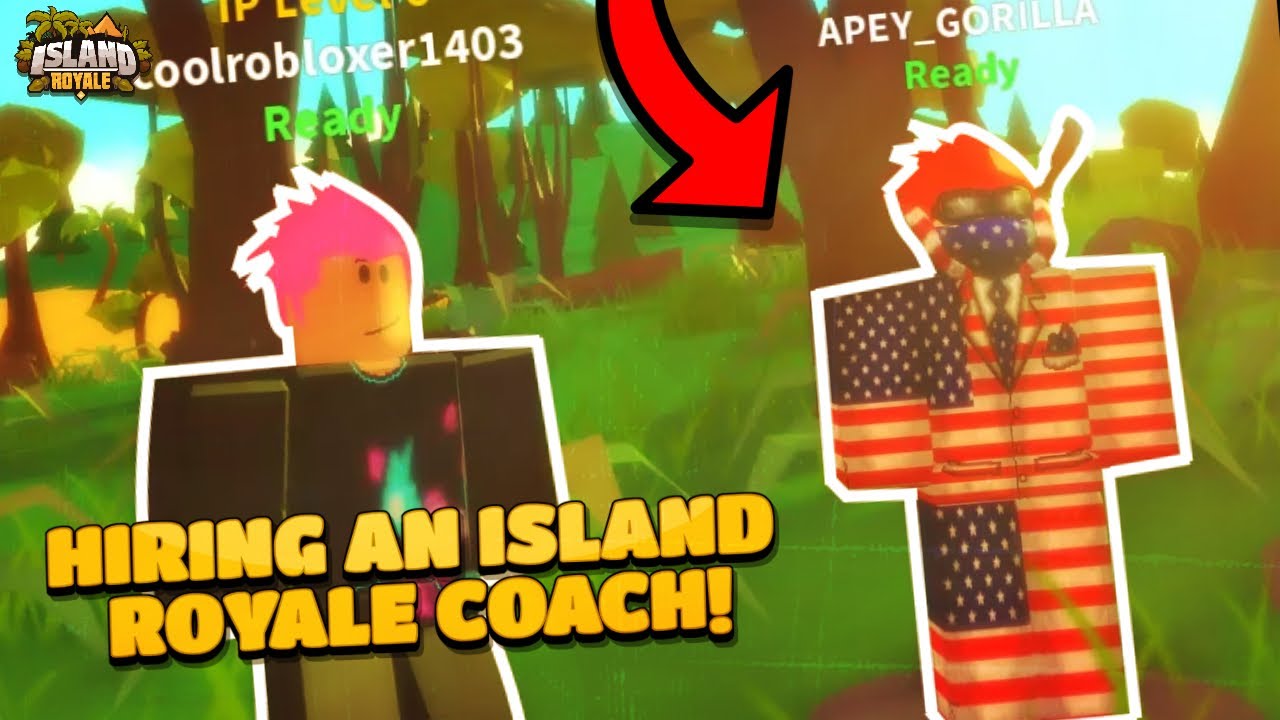 I Hired An Island Royale Coach Youtube - i beat division 3 in island royale arena roblox