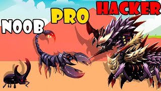 NOOB vs PRO vs HACKER  Insect Evolution Part 736 | Gameplay Satisfying Games (Android,iOS)