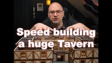 From Plywood to Play: Laser-Cut modules for Speed Building a Huge D&D Tavern