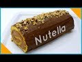ROTOLO ALLA NUTELLA  nocciola e panna ricetta - Torte italiane