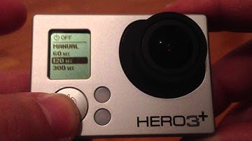 GoPro Hero3 Plus:Auto / Manual Power Off [HD]