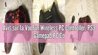 Avis sur la VooFun Wireless PC Controller, PS3 Gamepad PC Controller with Dual Vibration, 2.4G Gamer