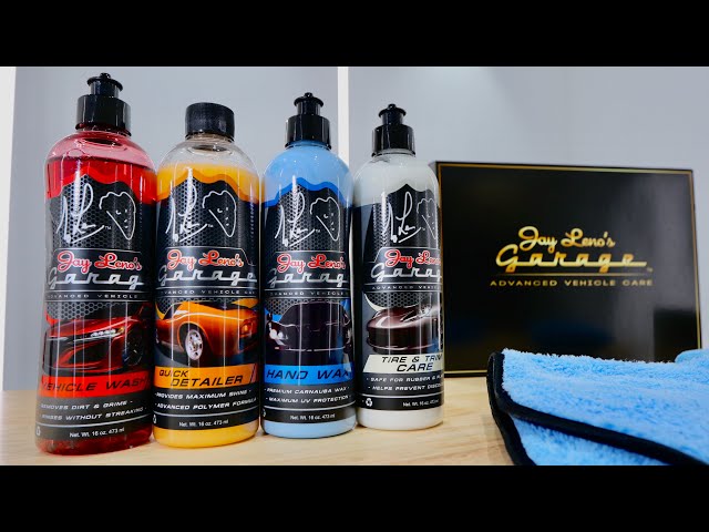 Jay Leno's Garage Detailing Products Review & Testing! 