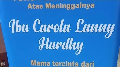 Prosesi Kremasi Ibu Carola Lanny Hardhy